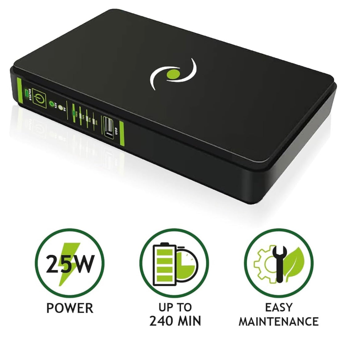 Mini Onduleur TECNOWARE pour Routeur/Modem/Box internet/Camera/Switche -10.000F