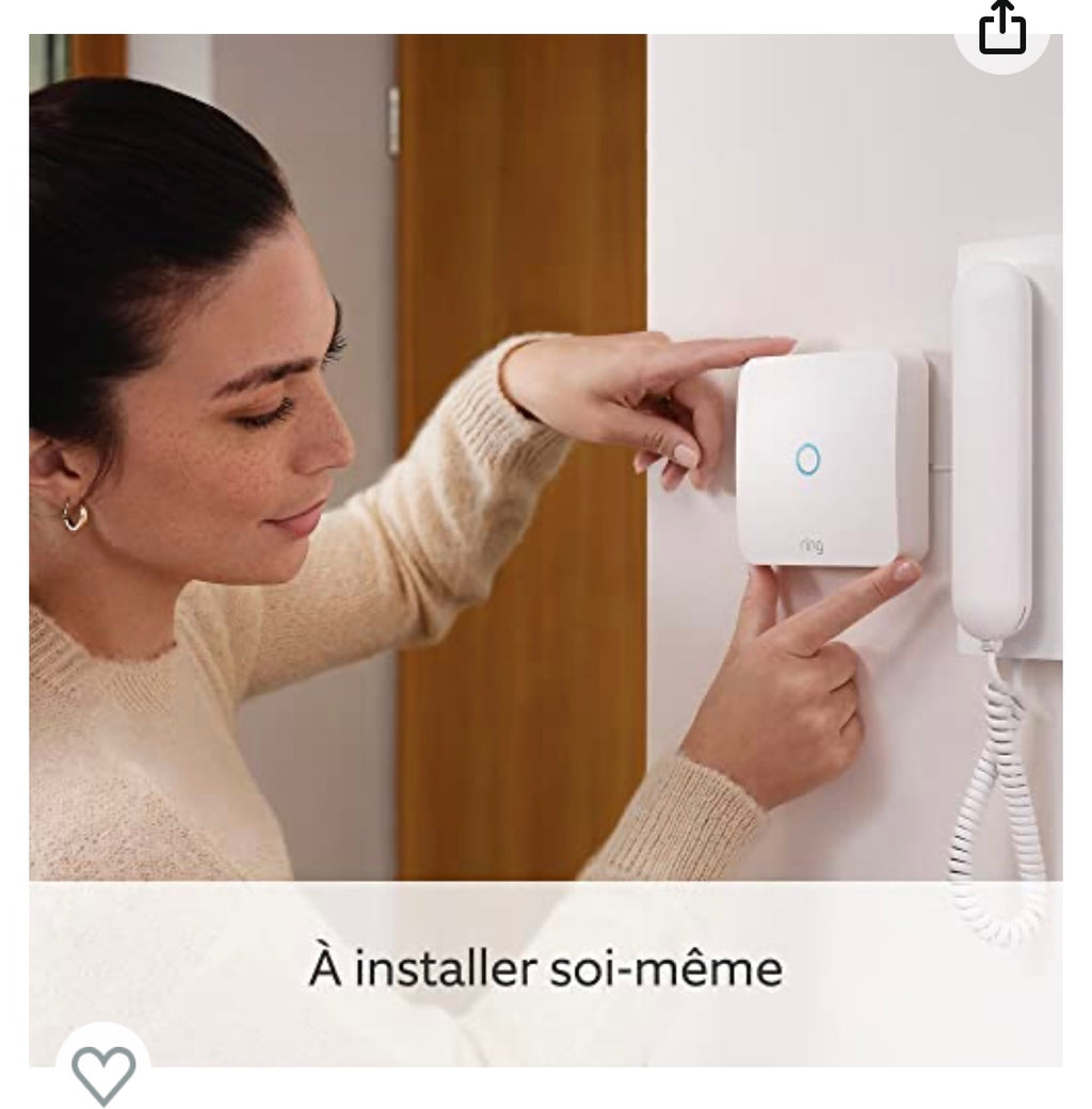 Ring intercom iOS/Androïd -50.000F