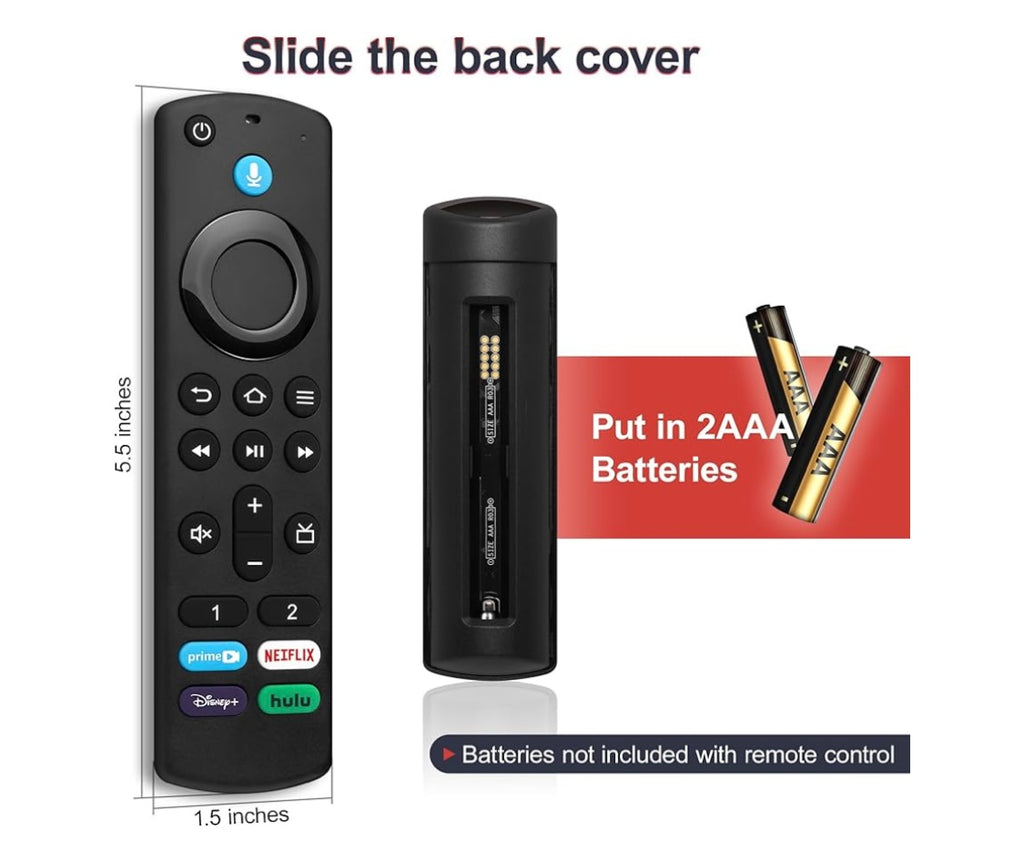 Télécommande Vocale pro pour Fire Tv Stick/Cube -5.000F