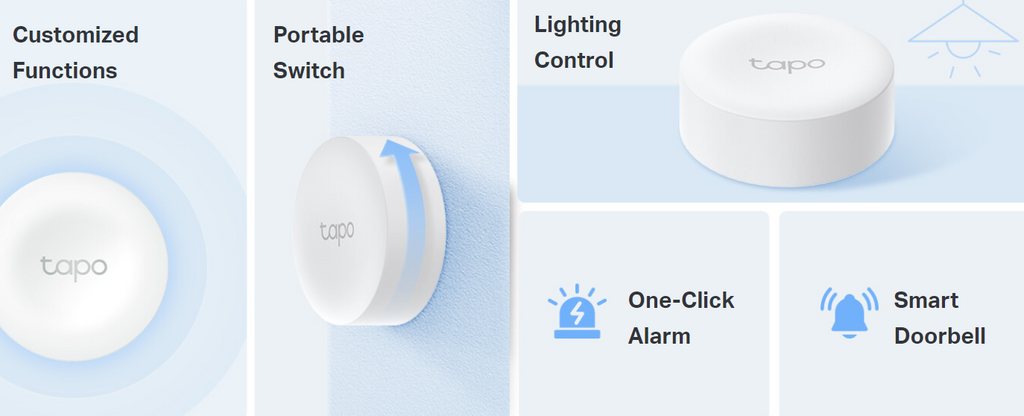 Tapo Interrupteur connecté Wifi iOS/Androïd -4.900F