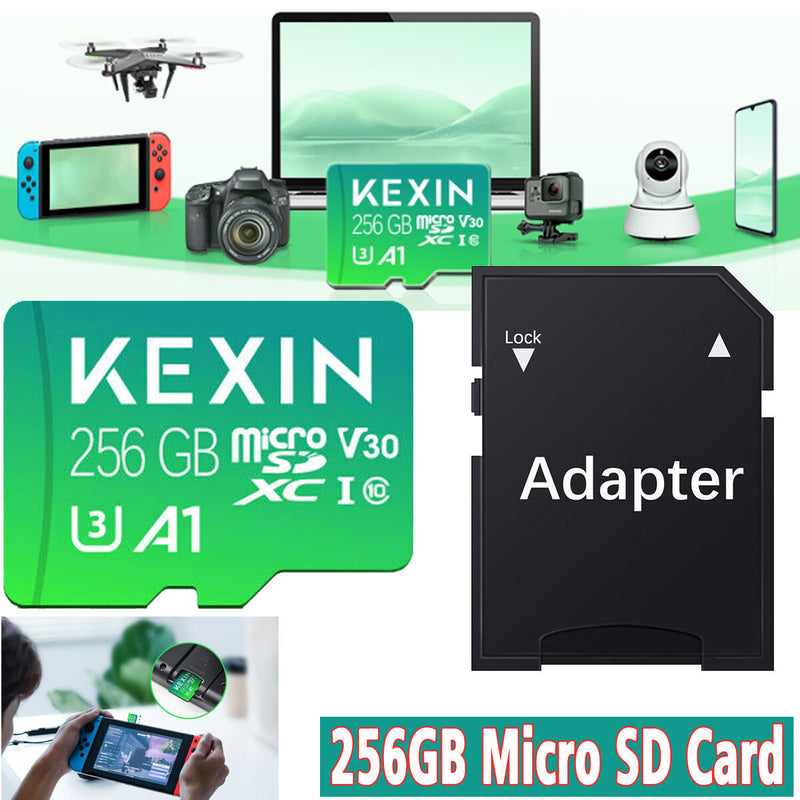 Carte Micro SDXC 256 gb class 10 + Adapt SD -25%