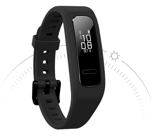 Montre connectée Sport/Santé Huawei band 4e iOS/Androïd noire -10.000F
