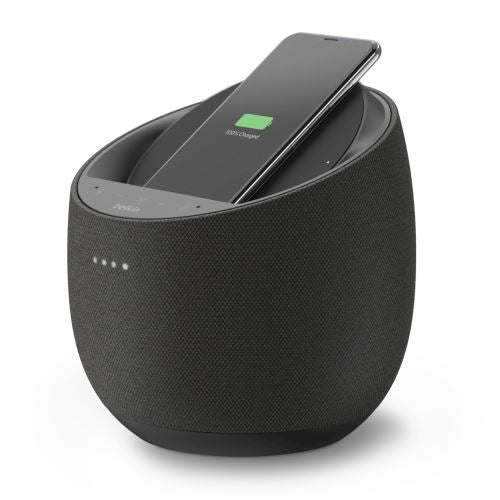 Belkin Enceinte Connectée/Amplifiée avec Alexa + Chargeur Induction -50.000 F