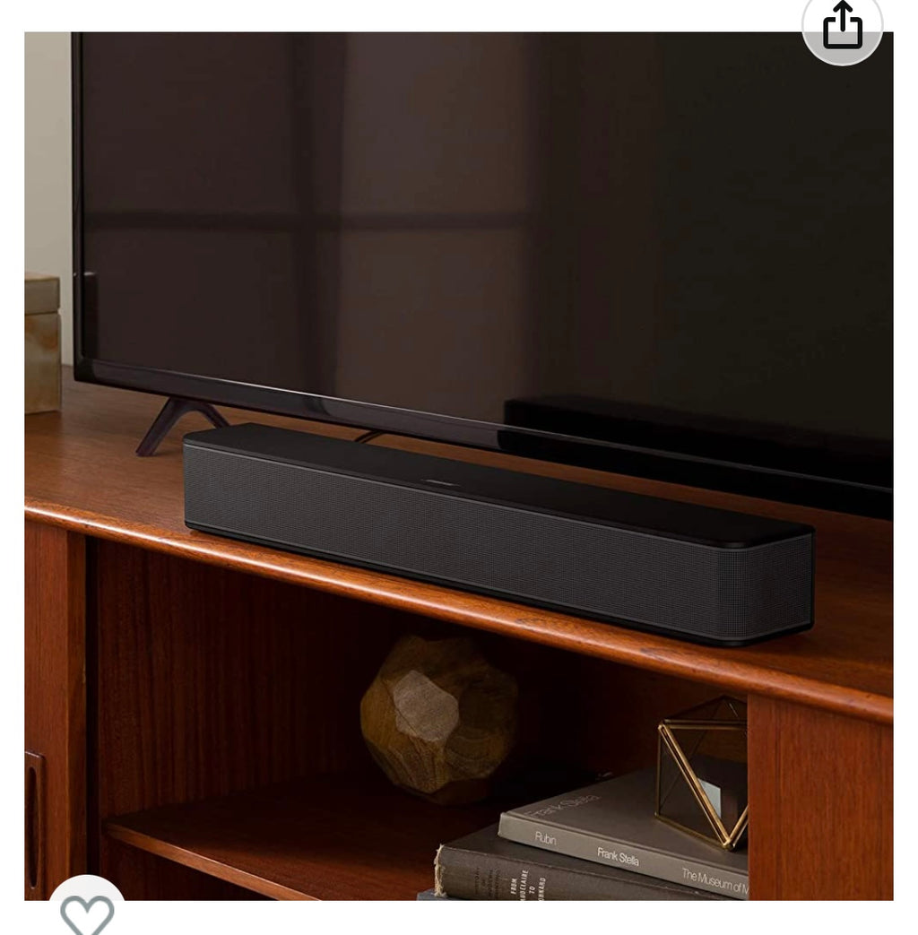 Bose Solo Soundbar II Barre de son TV + Echo Input -50.000 F