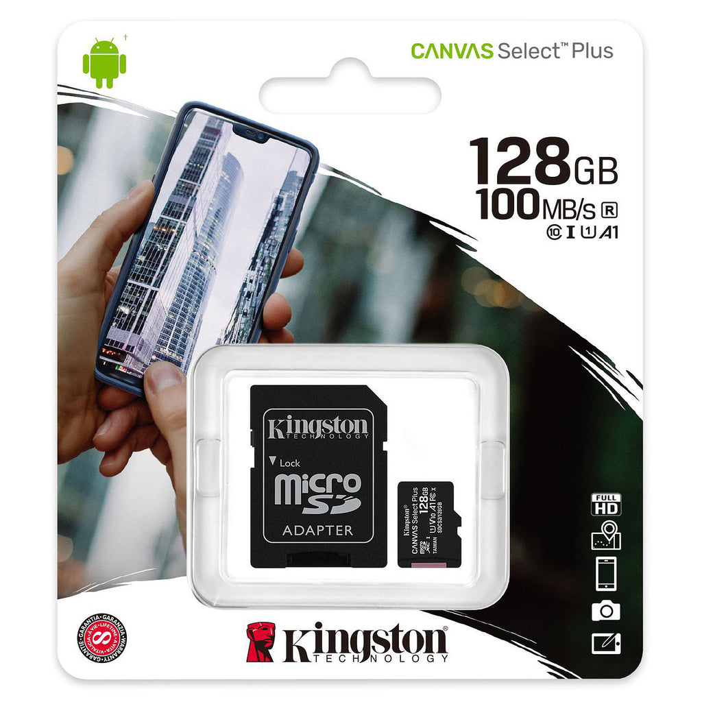 Carte Micro SDSC2 128 gb class 10 + Adapt SD -22%