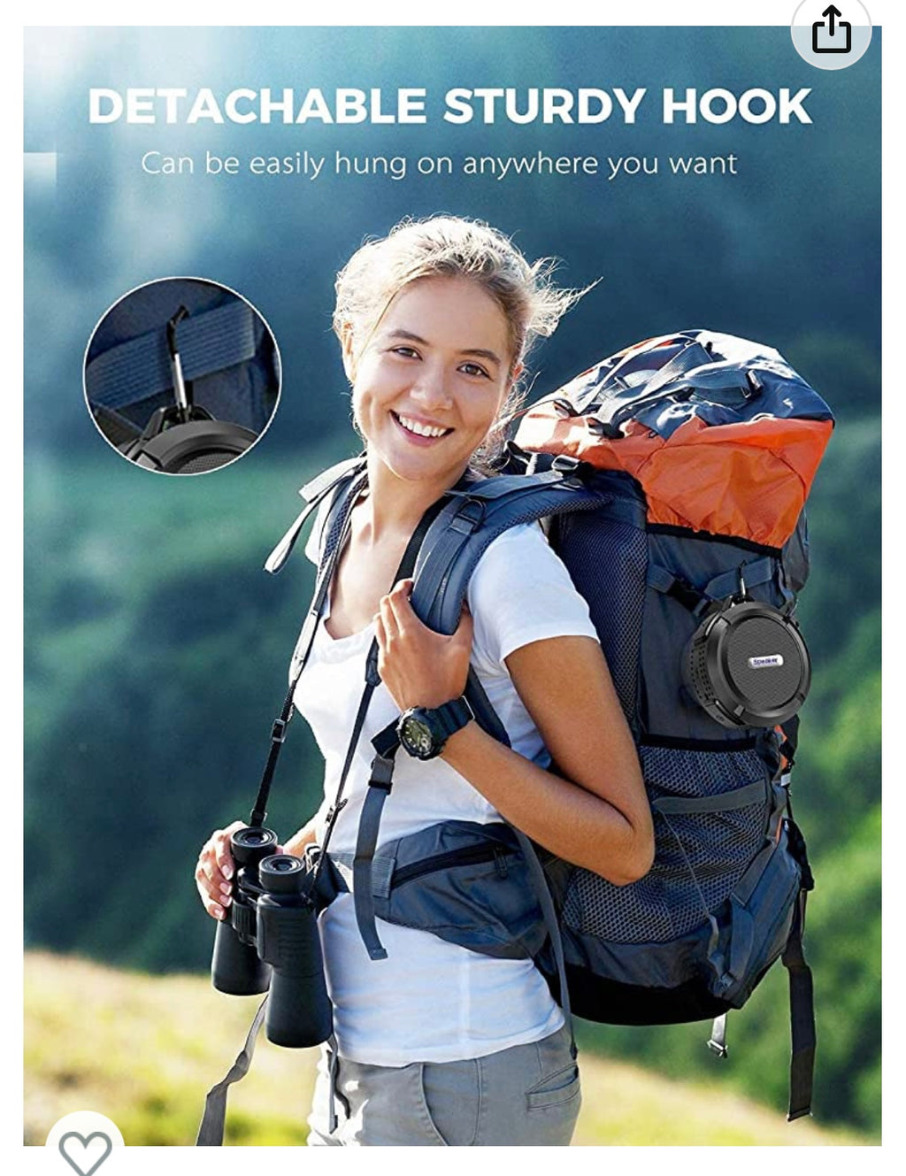 Enceinte Bluetooth 5.2 Etanche -5.000F