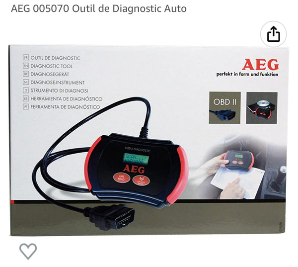 Boîtier AEG (Diagnostics Véhicules) -25.000F