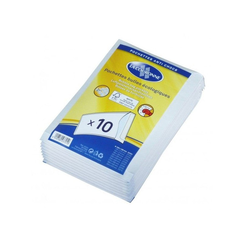 Pochettes à bulles écologiques 100x165 (10) -Destockage !!! - GEO Gabon Shop Online 