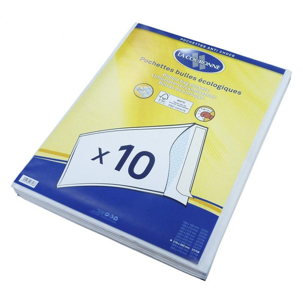 Pochettes à bulles écologiques 270x360 (10) -Destockage !!! - GEO Gabon Shop Online 