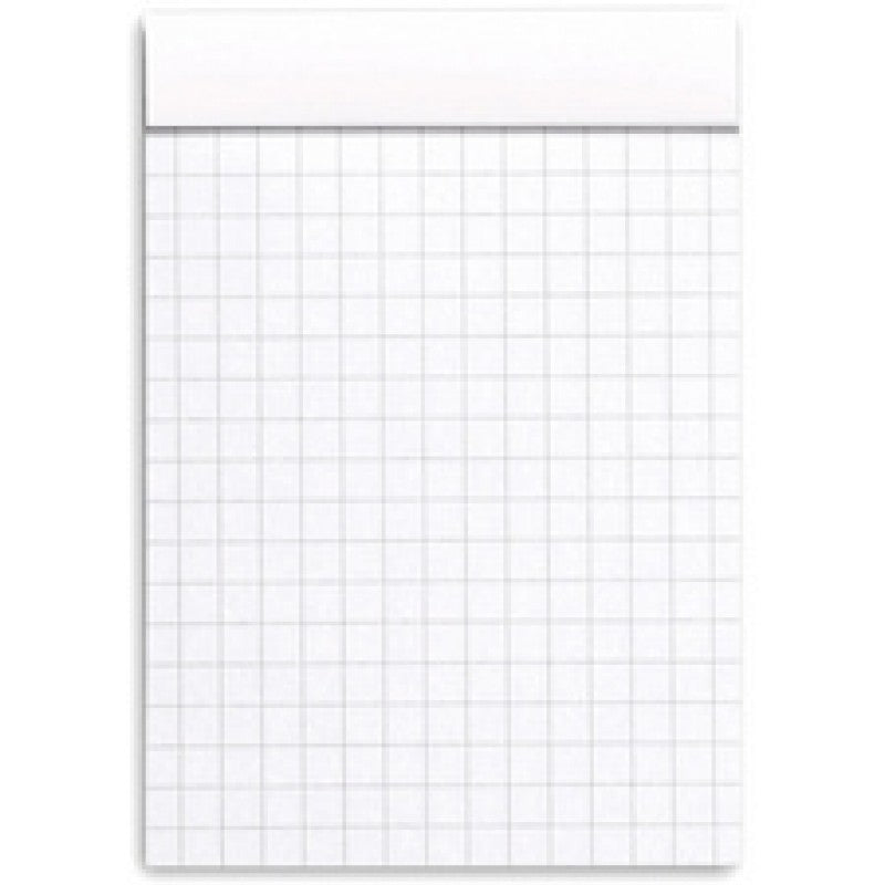 Bloc-notes blanc A7 7.4x10.5cm 80f quad 80g -20% - GEO Gabon Shop Online