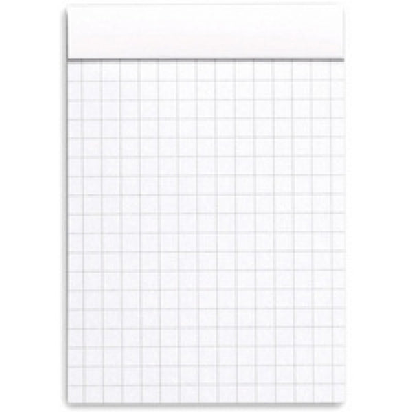 Bloc-notes blanc A7 7.4x10.5cm 80f quad 80g -20% - GEO Gabon Shop Online 