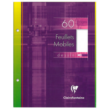 Feuillets mobiles dessin 60p perforées A5 125g -20% - GEO Gabon Shop Online 