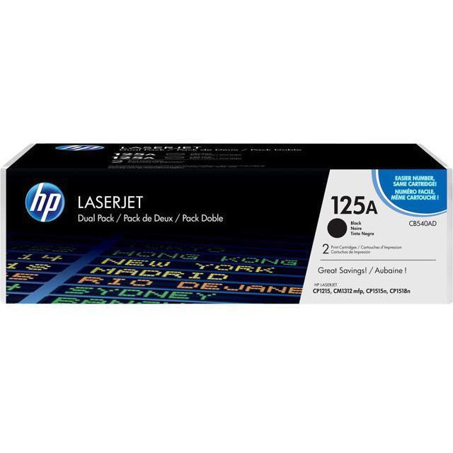 Toner HP laserjet N°125A Noir pack de 2 -33% - GEO Gabon Shop Online 