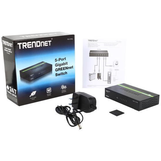 Switch 5 ports Gigabit TEG-S50G -20% - GEO Gabon Shop Online 