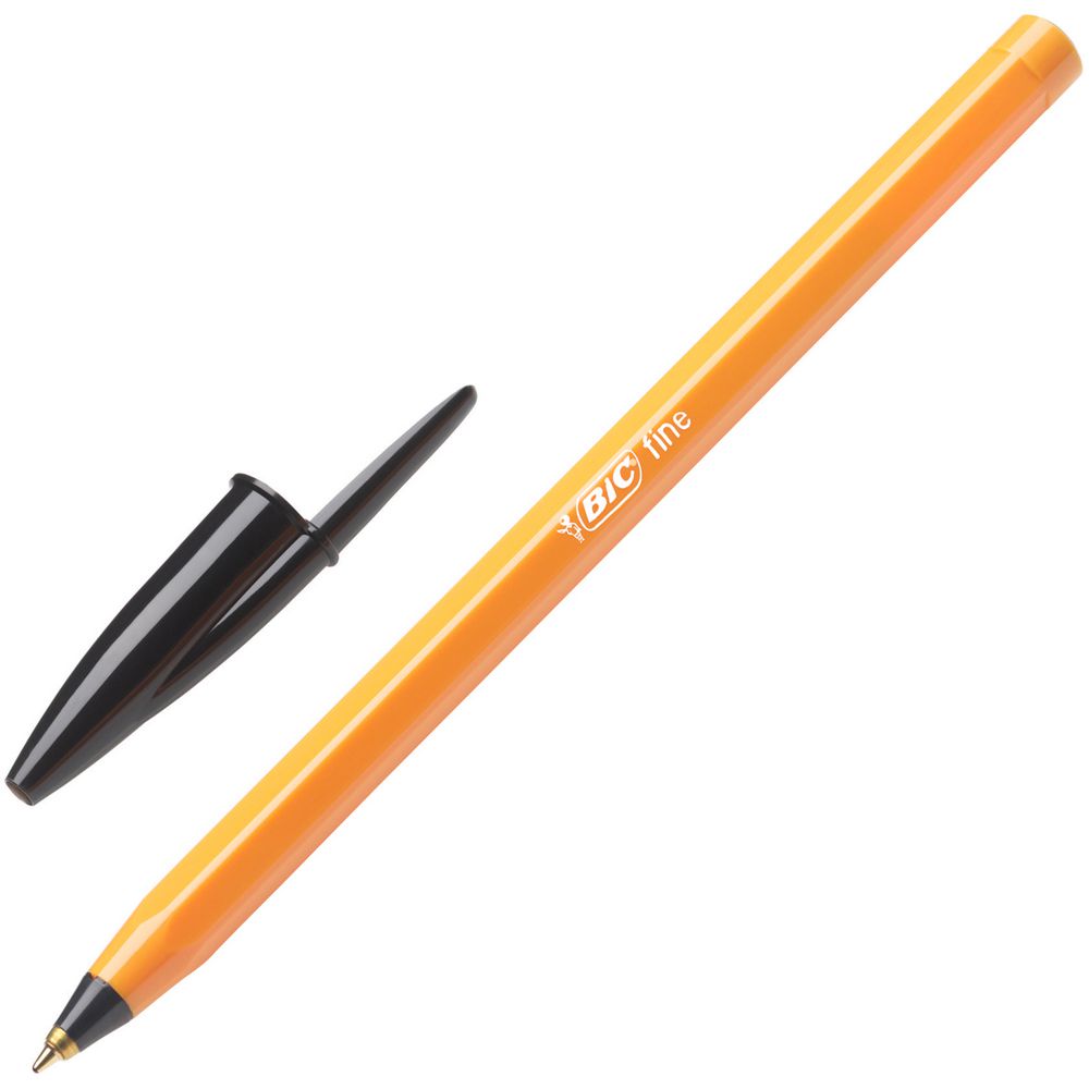 Stylo Bille fin Orange encre noire -20% - GEO Gabon Shop Online 