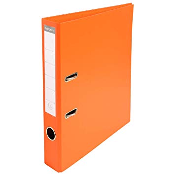 Classeur 2 anneaux à levier PVC A4 dos 50mm Orange -10% - GEO Gabon Shop Online 