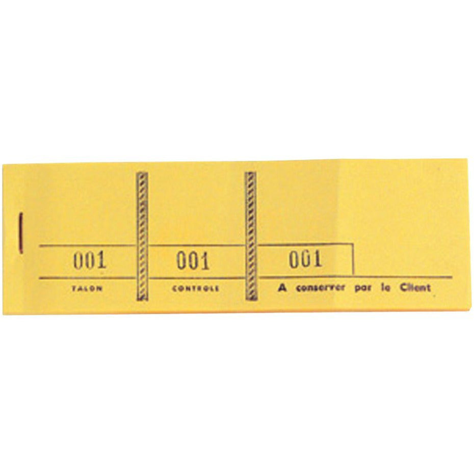 Blocs Tombola jaunes 48x150 (10) Destockage !!! - GEO Gabon Shop Online