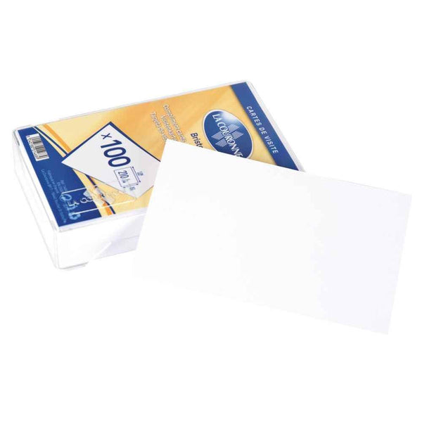 Cartes de visite 128x82mm Bte de 100 -15% - GEO Gabon Shop Online 