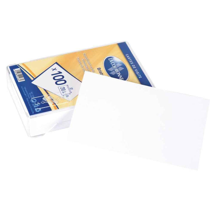 Cartes de visite 128x82mm Bte de 100 -15% - GEO Gabon Shop Online 