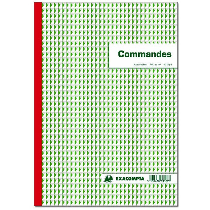 Manifold Commandes 29.7x21cm 50f tripli autocopiants -20% - GEO Gabon Shop Online 