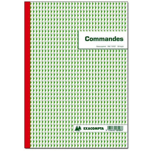 Manifold Commandes 29.7x21cm 50f tripli autocopiants -20% - GEO Gabon Shop Online 