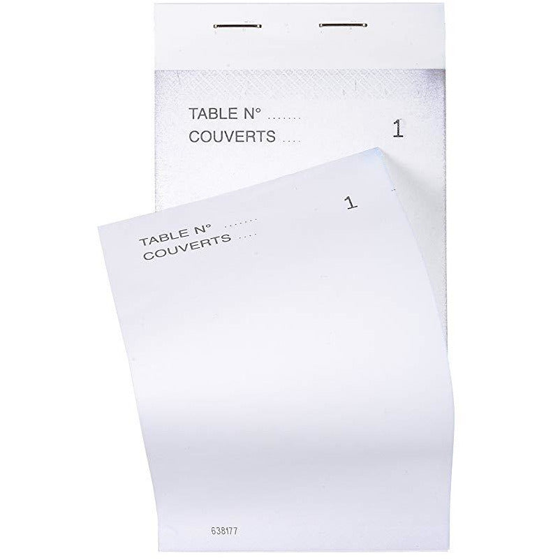 Blocs Maître d'hôtel 15x8cm 50f dupli autocopiants (10) -20% - GEO Gabon Shop Online 