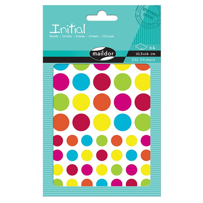 Gommettes Couleur étui de 232 -20% - GEO Gabon Shop Online 