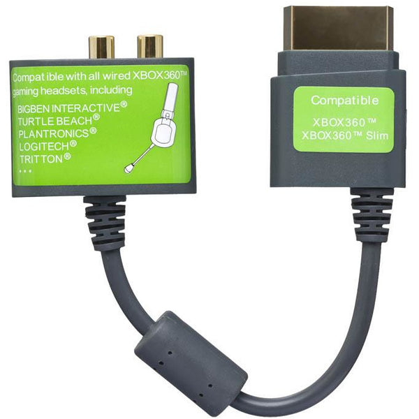XBOX 360 Câble Adapt. Audio -Destockage !!! - GEO Gabon Shop Online 