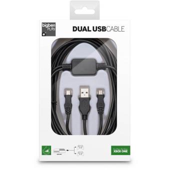 XBOX ONE Câble double USB/micro USB -50% - GEO Gabon Shop Online 