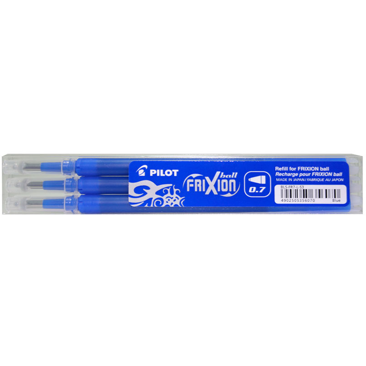 Recharges FriXion 0.7 bleu Set de 3 -20% - GEO Gabon Shop Online 