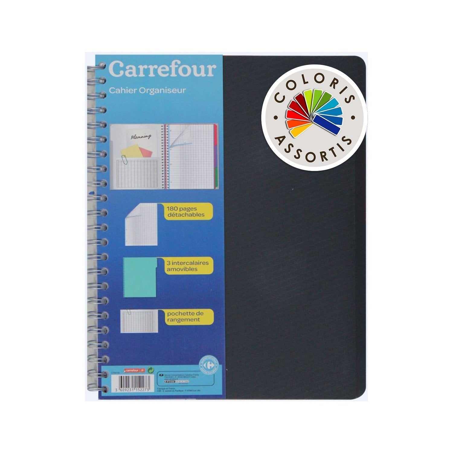 Cahier Organiseur 180 p 23.3 X 29.7 -20% - GEO Gabon Shop Online