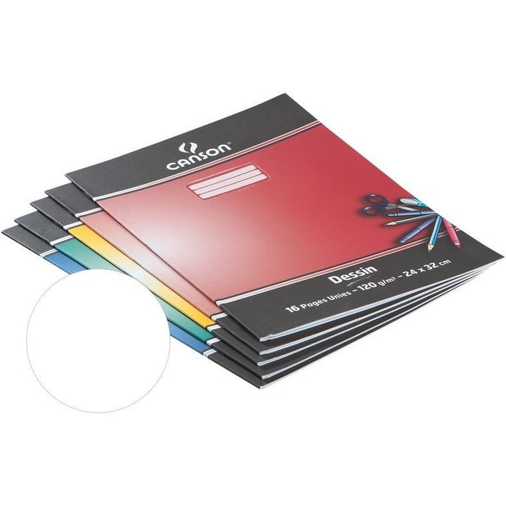 Cahier Dessin A4 maxi 24x32 16p 120g -29% - GEO Gabon Shop Online 