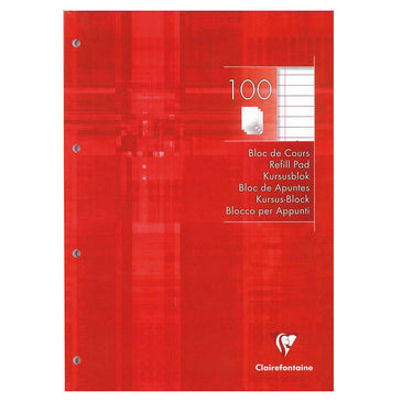 Bloc de Cours A4 200p perforées lignées -22% - GEO Gabon Shop Online 