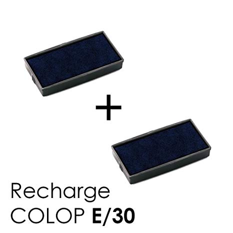 Tampon 2 Recharges E/30 Noir -20% - GEO Gabon Shop Online 