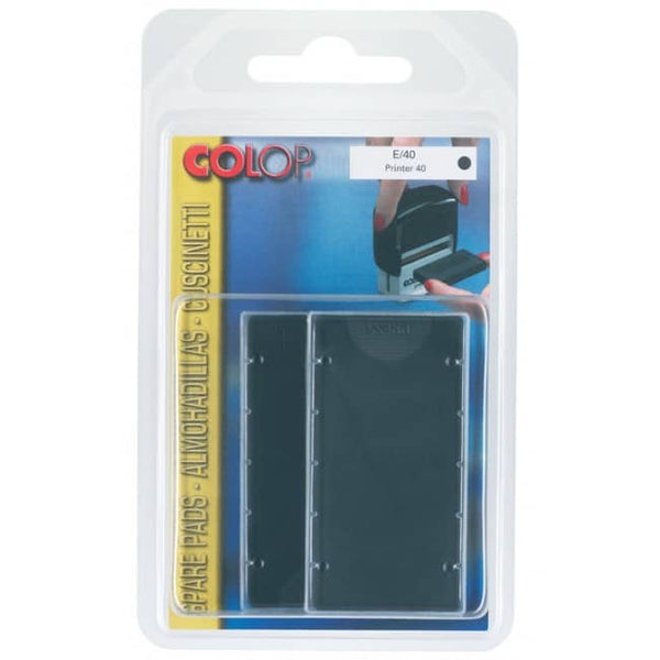 Tampon 2 Recharges E/40 Noir -25% - GEO Gabon Shop Online 