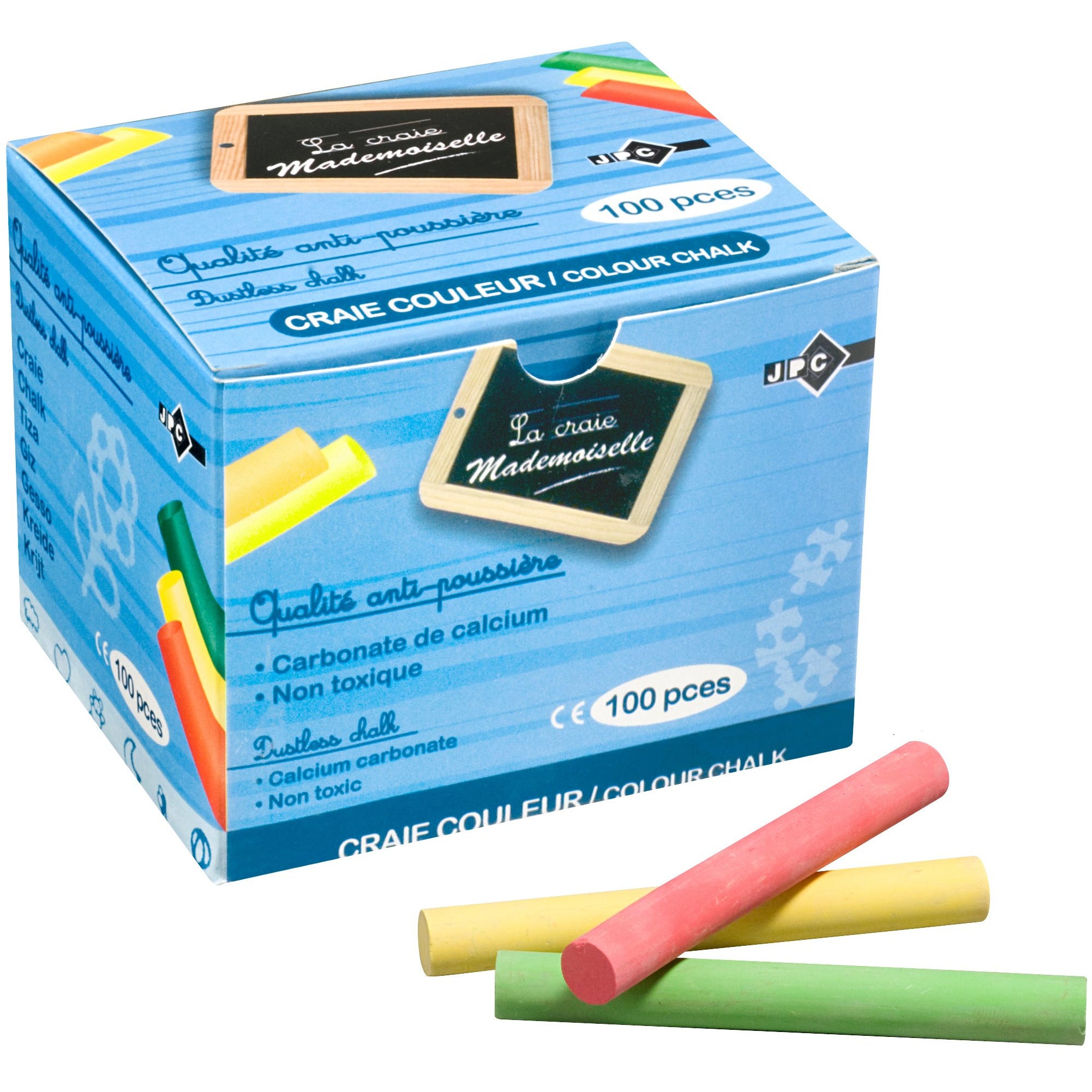 Craies couleurs bte de 100 -20% - GEO Gabon Shop Online 