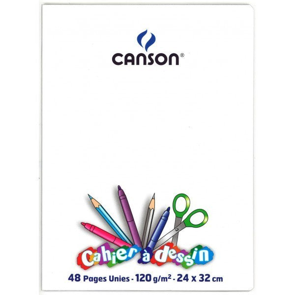 Cahier Dessin A4 maxi 24x32 48p 120g -25% - GEO Gabon Shop Online 