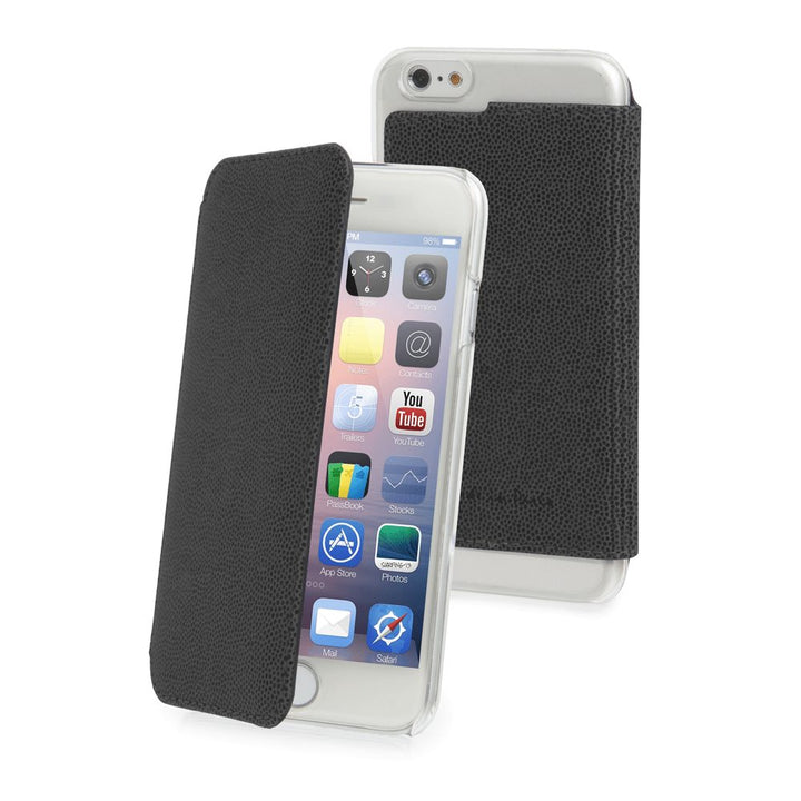 Etui/Folio noir IPhone 6/6S Plus -Destockage !!! - GEO Gabon Shop Online 
