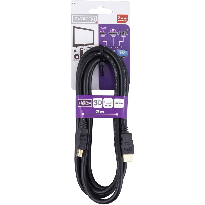 HDMI Câble 2m -44% - GEO Gabon Shop Online 