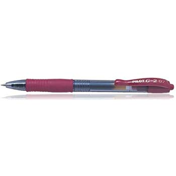 Stylo Bille médium 0.7 G2-7 Encre Gel Bordeaux -25% - GEO Gabon Shop Online 