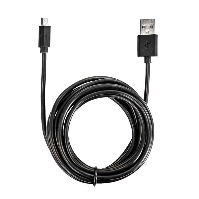 Câble LIGHTNING noir 2.5m -40% - GEO Gabon Shop Online 