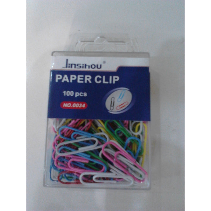 Trombones acier couleur 25mm Bte de 100 -20% - GEO Gabon Shop Online 