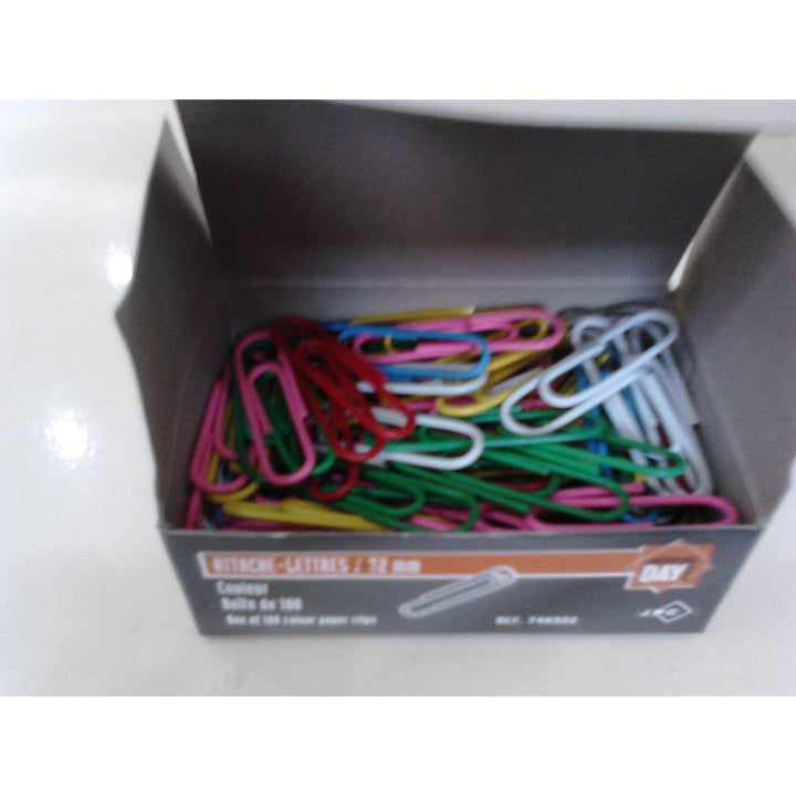 Trombones acier coul 32mm Bte de 100 -20% - GEO Gabon Shop Online 