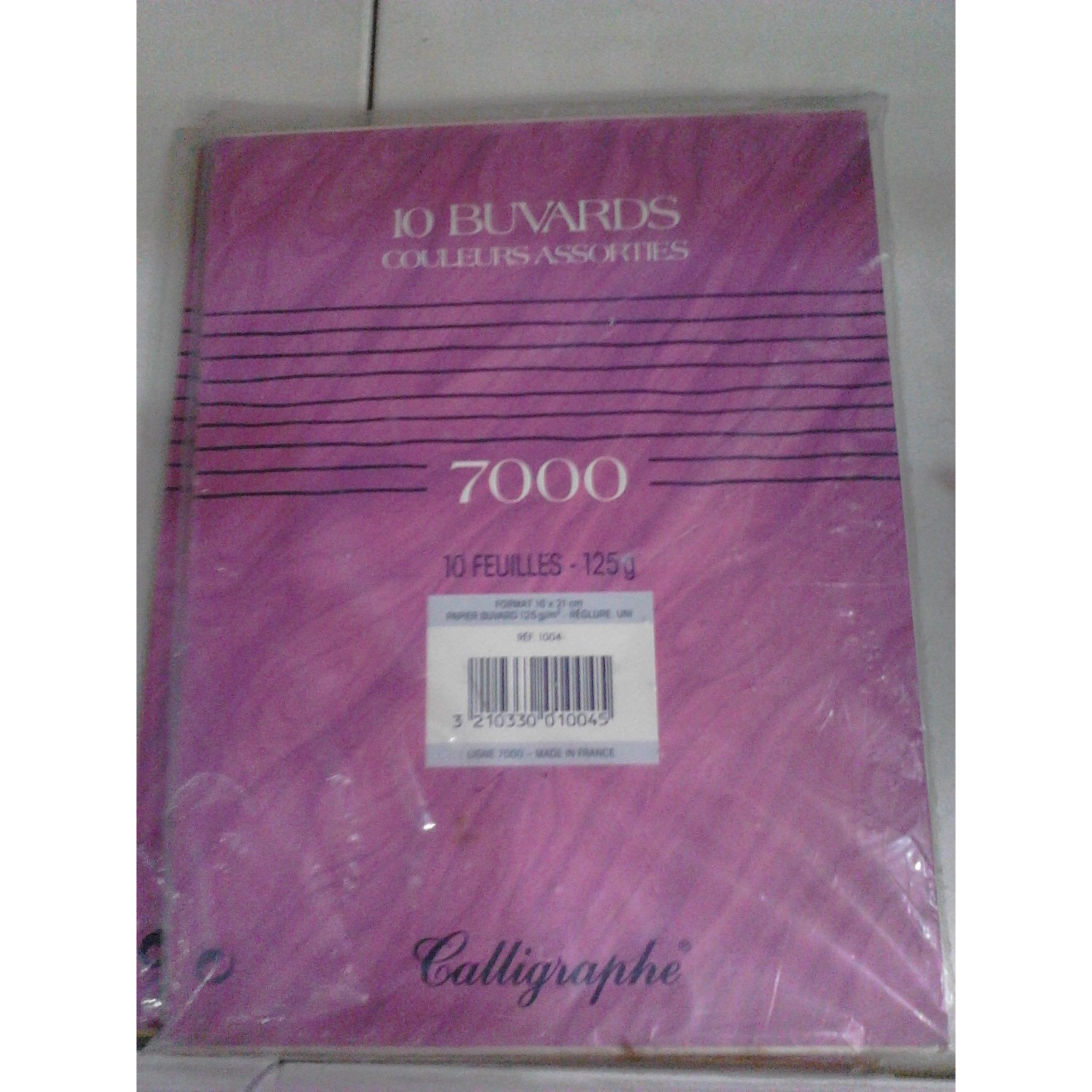 Buvards coul ass paquet de 10 -37% - GEO Gabon Shop Online