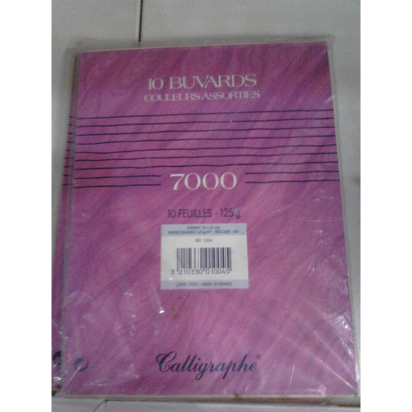 Buvards coul ass paquet de 10 -37% - GEO Gabon Shop Online 