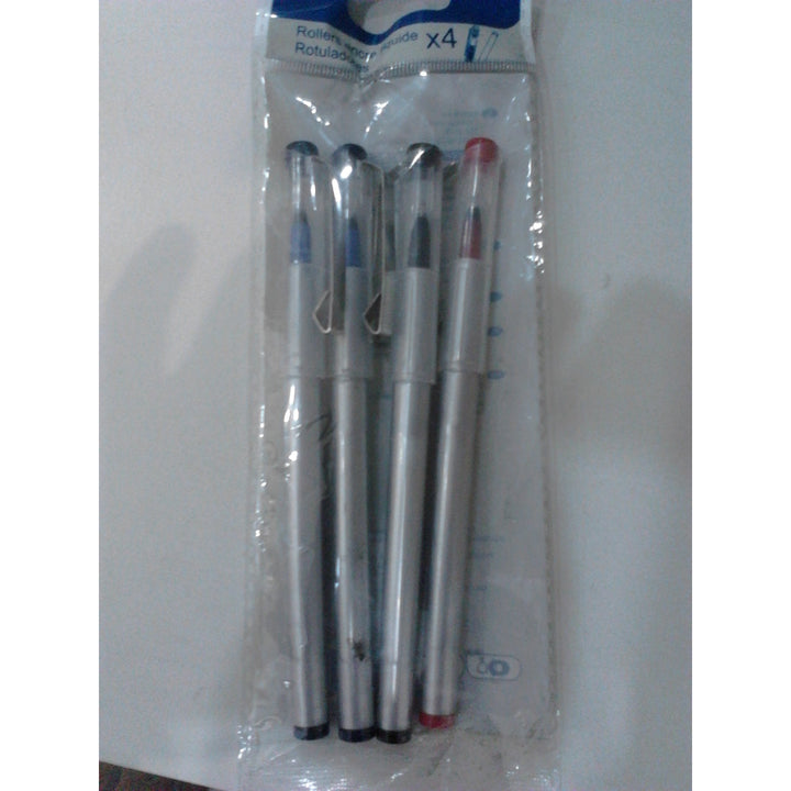 Rollers Encre liquide coul sachet de 4 -33% - GEO Gabon Shop Online 