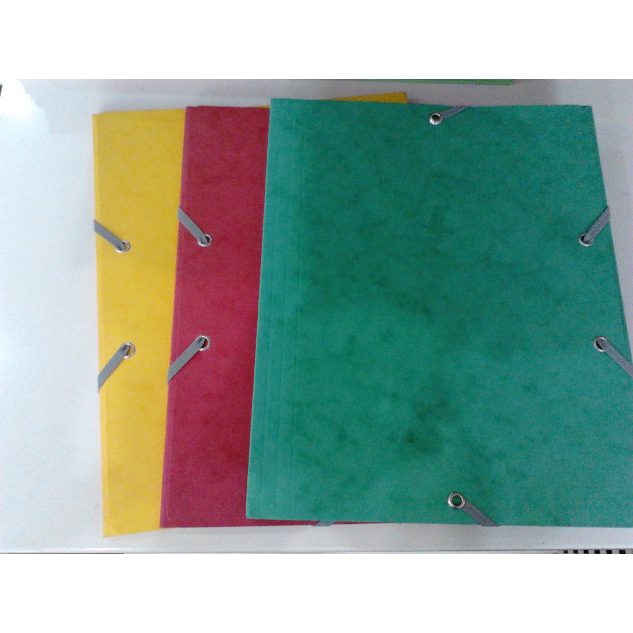 Chemise 3 rabats à élastiques 5 coul -20% - GEO Gabon Shop Online 