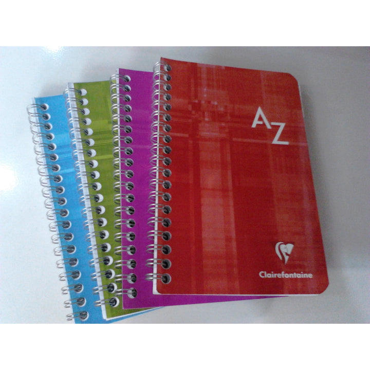 Répertoire spirale AZ 11x17cm 100p quad 90g -100F - GEO Gabon Shop Online 