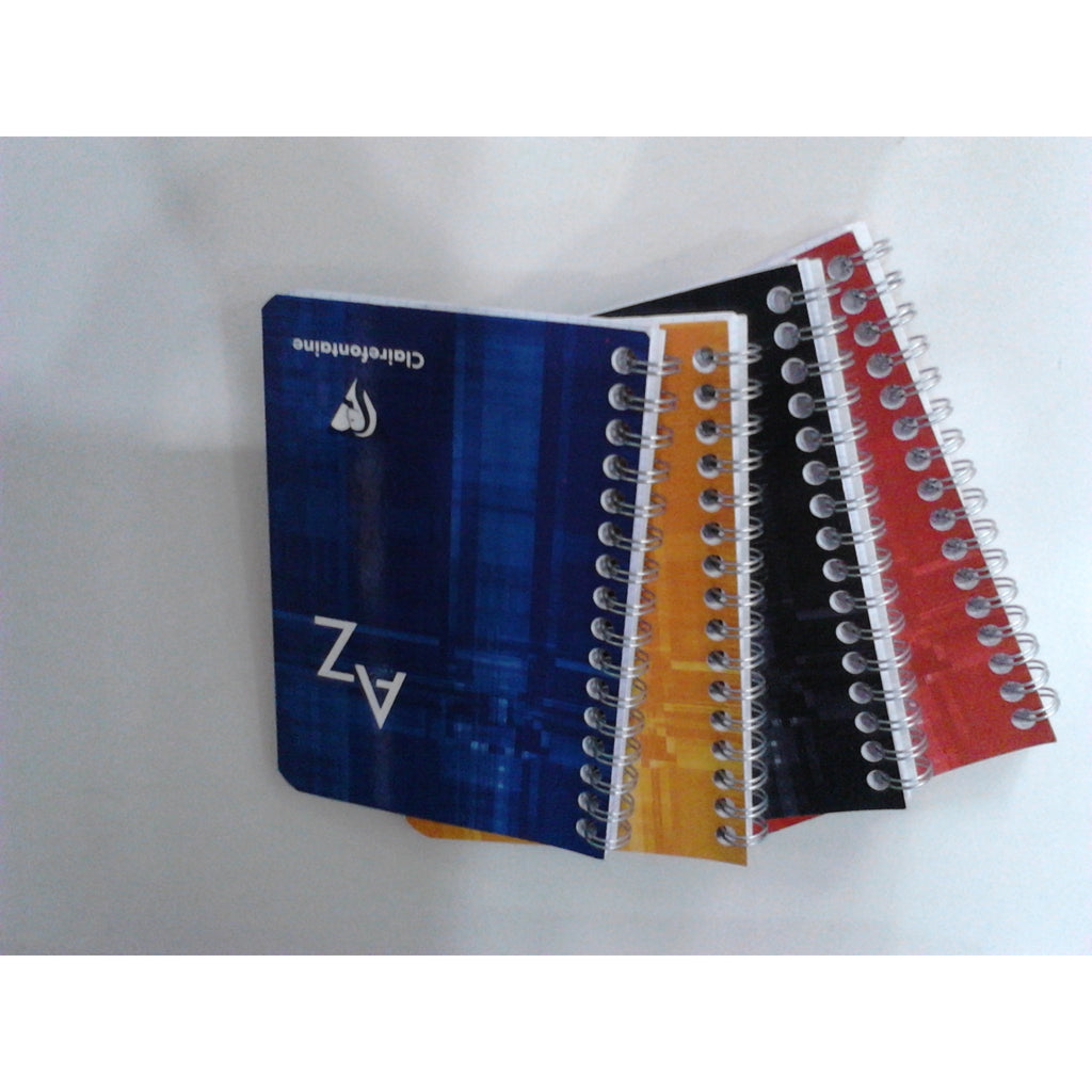 Répertoire spirale AZ 9.5x14cm 100p quad 90g -100F - GEO Gabon Shop Online 