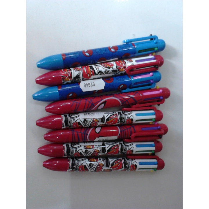 Stylo Bille rétractable 6 couleurs -25% - GEO Gabon Shop Online 